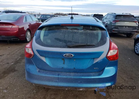 2012 Ford Focus Sel from USA, damaged, VIN 1FAHP3M23CL321924